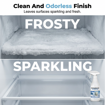 ❄️💨 50% OFF! Rapid Refrigerator Defroster Spray – Instant frost melting, no scraping. Food safe, easy spray. Save time & energy. 🧊✨