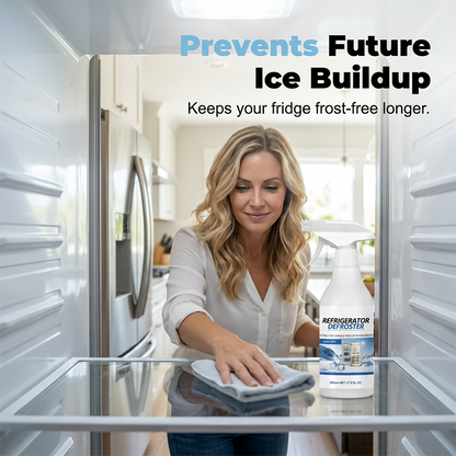❄️💨 50% OFF! Rapid Refrigerator Defroster Spray – Instant frost melting, no scraping. Food safe, easy spray. Save time & energy. 🧊✨