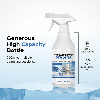 ❄️💨 50% OFF! Rapid Refrigerator Defroster Spray – Instant frost melting, no scraping. Food safe, easy spray. Save time & energy. 🧊✨
