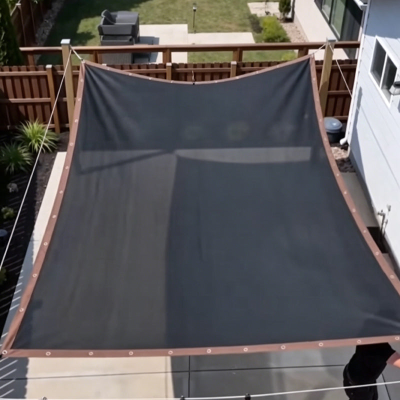 🌿 UV-resistant, breathable, cooling, high-quality woven sunshade