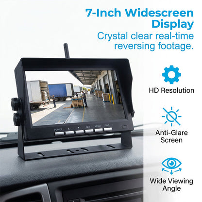 7-Inch HD Wireless Backup Camera System