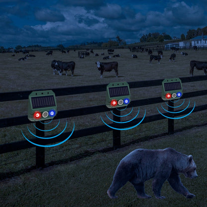 Solar-Powered Ultrasonic Animal Repellent