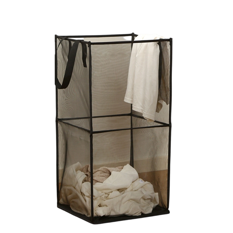 Foldable Mesh Laundry Hamper with Handles
