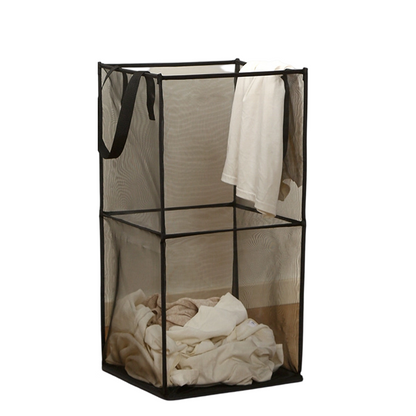 Foldable Mesh Laundry Hamper with Handles