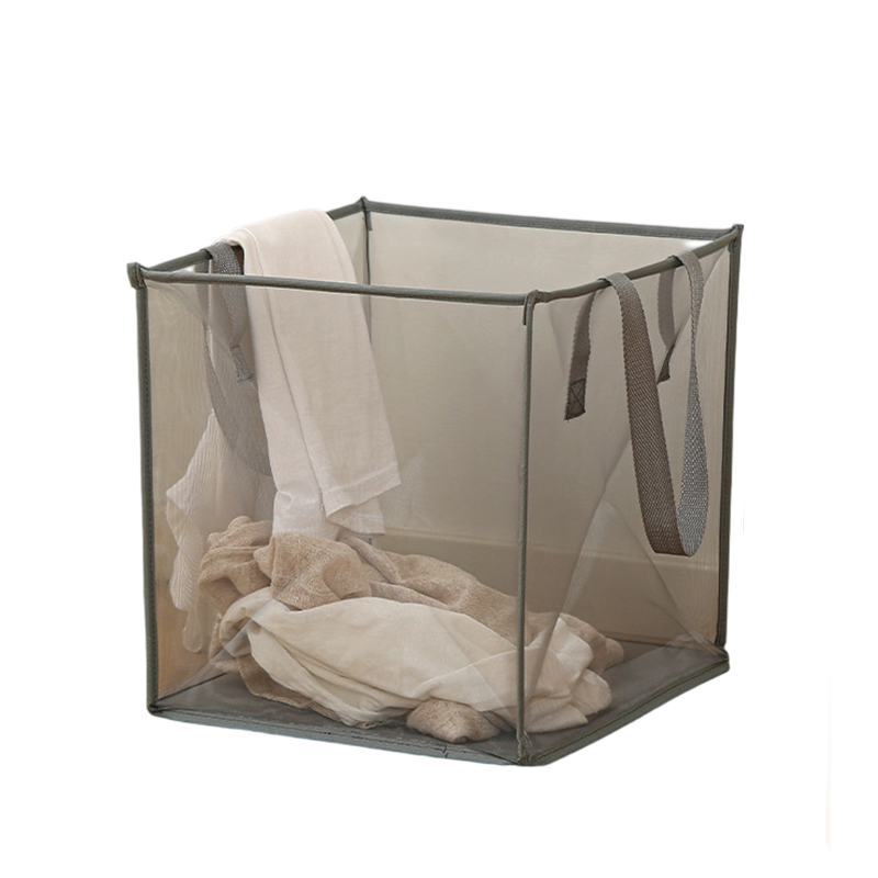 Foldable Mesh Laundry Hamper with Handles
