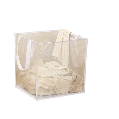 Foldable Mesh Laundry Hamper with Handles