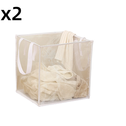 Foldable Mesh Laundry Hamper with Handles