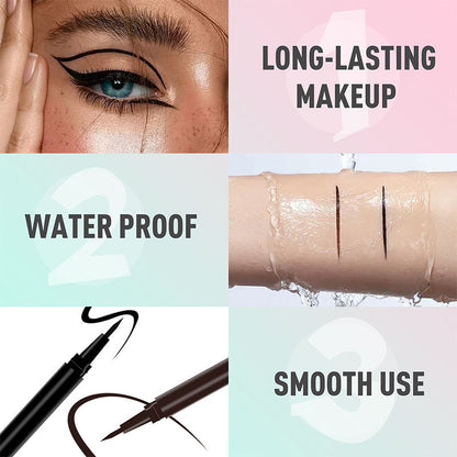 💝Buy 1 Get 1 Free!💥Waterproof Liquid Eyeliner Pen