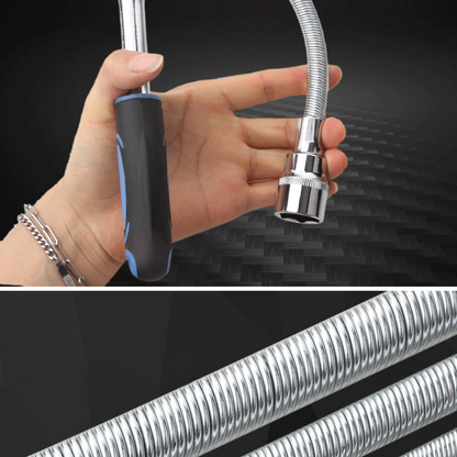 🔩Flexible Socket Extension Bar – Cr-V Steel, Multiple Sizes, Locking