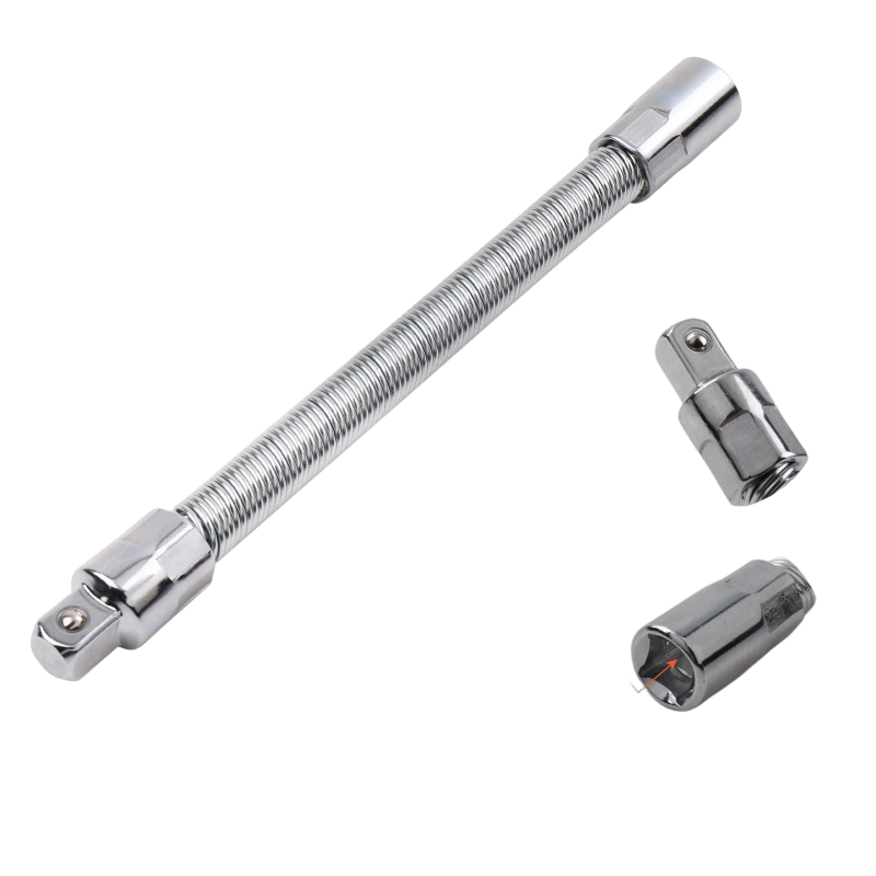 🔩Flexible Socket Extension Bar – Cr-V Steel, Multiple Sizes, Locking