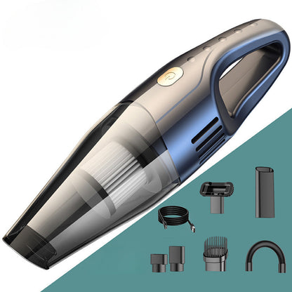 🌀Multifunctional Car Vacuum – Strong suction, blow & inflate