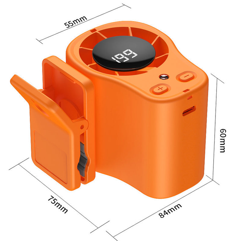❄️Hands-Free Personal Cooling Fan with LED Display