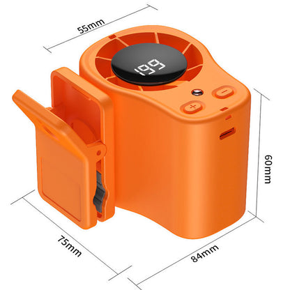 ❄️Hands-Free Personal Cooling Fan with LED Display