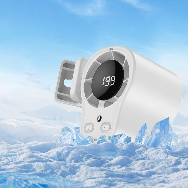 ❄️Hands-Free Personal Cooling Fan with LED Display