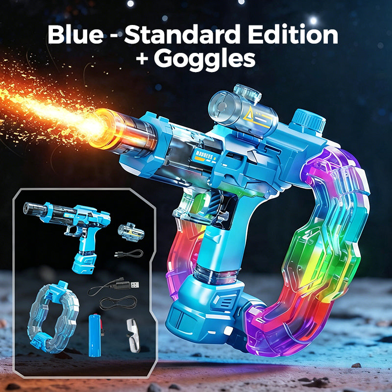 🌈🔫Rainbow Light-Up Electric Water Blaster