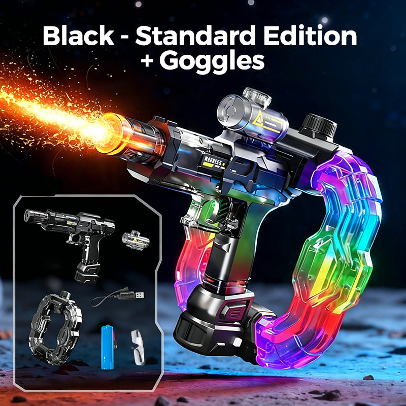 🌈🔫Rainbow Light-Up Electric Water Blaster