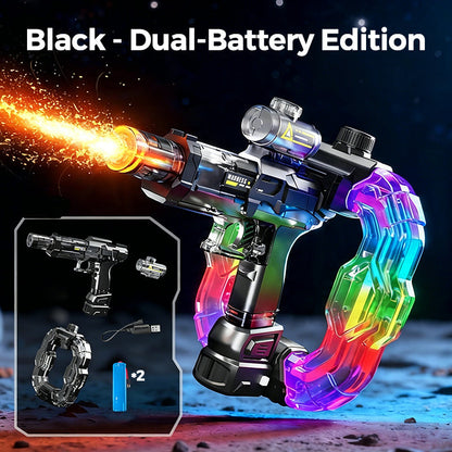 🌈🔫Rainbow Light-Up Electric Water Blaster