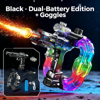 🌈🔫Rainbow Light-Up Electric Water Blaster
