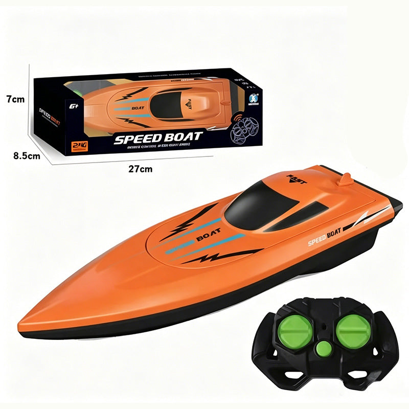 🎮 🚢 HALF PRICE! High-speed 2.4G RC boat with dual motors