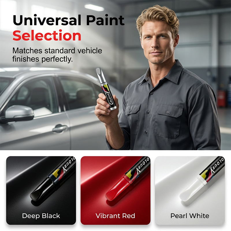 🔥Car Paint Scratch Repair Pen with Multiple Color Options