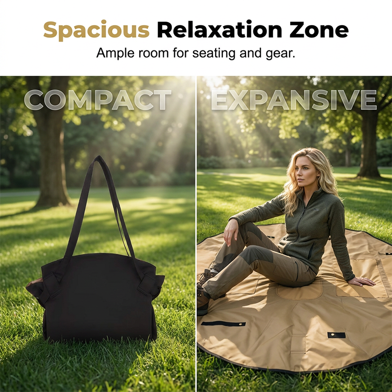 🧺✨2-in-1 Convertible Picnic Mat Tote Bag