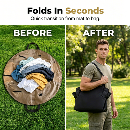 🧺✨2-in-1 Convertible Picnic Mat Tote Bag