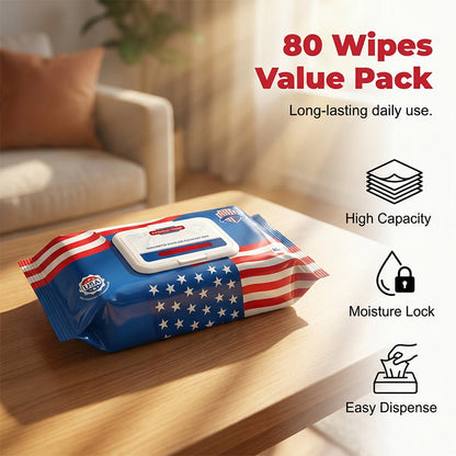 🪟✨ Flash Sale | Streak-Free Glass & Tile Cleaning Wipes | Water Spot & Grime Remover