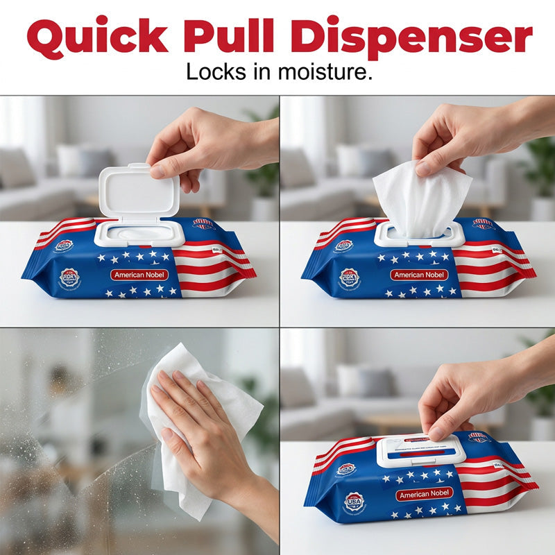 🪟✨ Flash Sale | Streak-Free Glass & Tile Cleaning Wipes | Water Spot & Grime Remover