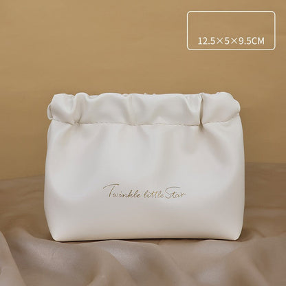 🔥 Spring Sheet Pleated Storage Bag - Open Just With a Pinch