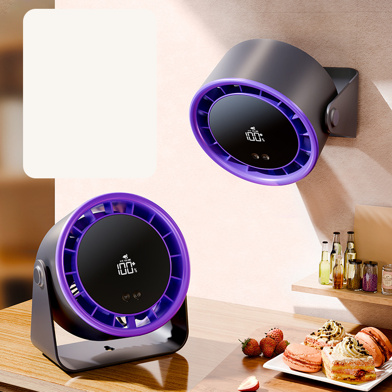 Rechargeable USB Desk Fan for Bedroom