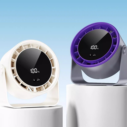 Rechargeable USB Desk Fan for Bedroom
