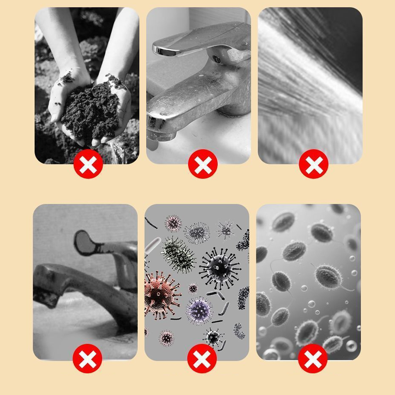 💥Anti-Splash Kitchen Faucet Cotton Filter for Sediment & Rust Removal