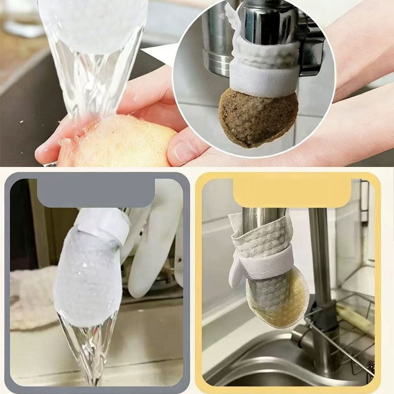 💥Anti-Splash Kitchen Faucet Cotton Filter for Sediment & Rust Removal