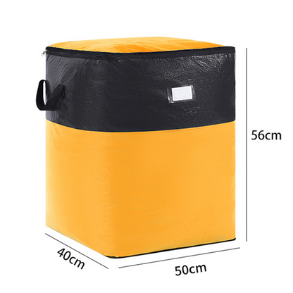 📦🧳Collapsible Storage and Moving Bag – Heavy-duty handles & zippered closure – Folds flat, perfect for moving, travel or closet organization – reusable & easy to clean 🏠