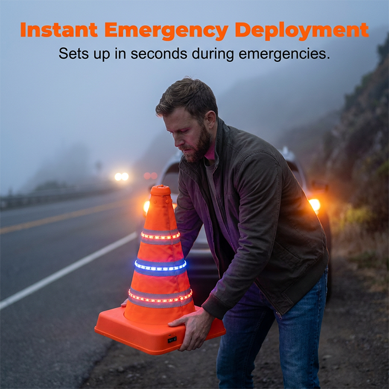 💥Collapsible Reflective Road Cone
