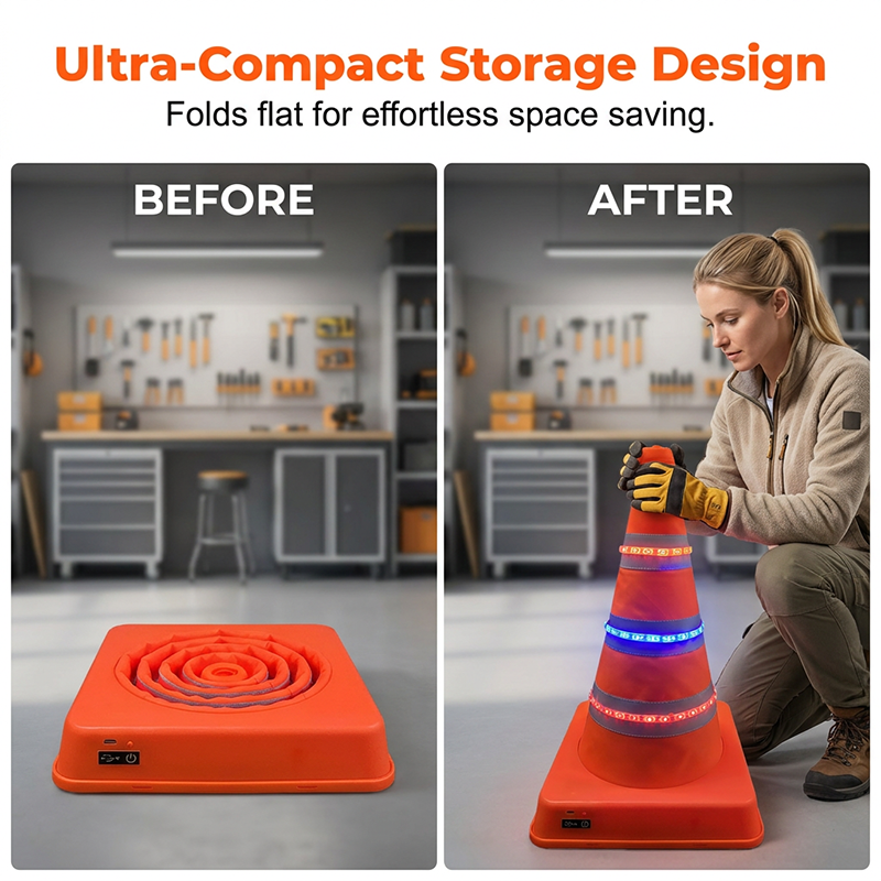 💥Collapsible Reflective Road Cone