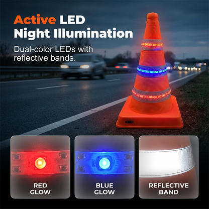 💥Collapsible Reflective Road Cone