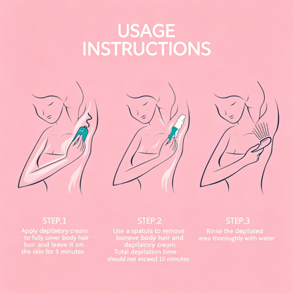 Ergonomic Hair Removal Scraper Spatula