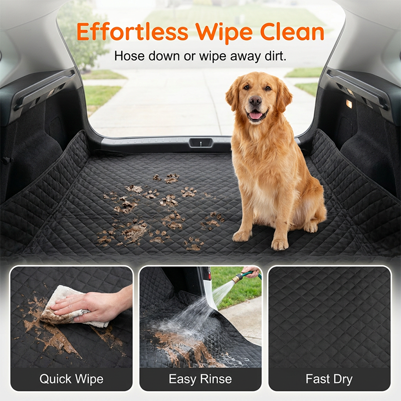 Car Boot Liner Waterproof Pet Travel Mat – Non-slip & easy to clean – Protects trunk from dirt, spills & fur – perfect for dogs or outdoor gear