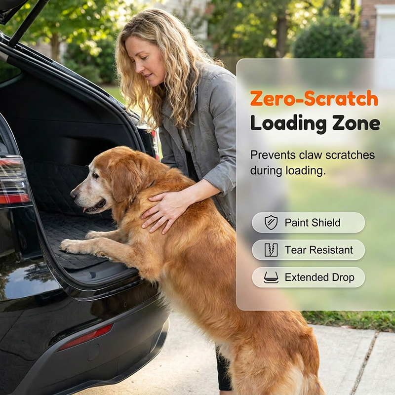 Car Boot Liner Waterproof Pet Travel Mat – Non-slip & easy to clean – Protects trunk from dirt, spills & fur – perfect for dogs or outdoor gear