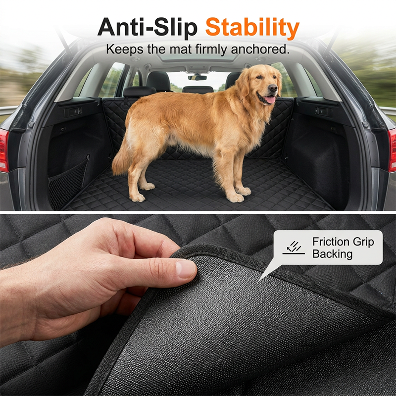 Car Boot Liner Waterproof Pet Travel Mat – Non-slip & easy to clean – Protects trunk from dirt, spills & fur – perfect for dogs or outdoor gear