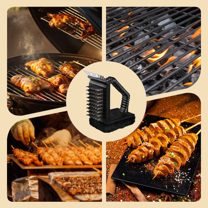 Multi-Function Grill Cleaning Brush