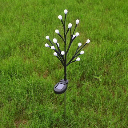 Solar Powered LED Tree Branch Garden Stake Light