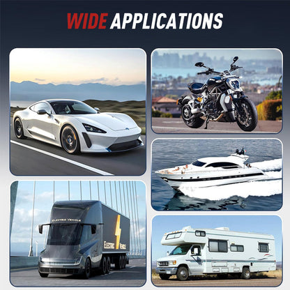 Wide applications for car motorcycle boat truck and RV fuses