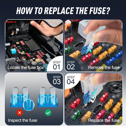 How to replace a car fuse step by step