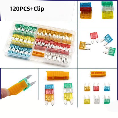 120PCS car fuse kit with puller clip