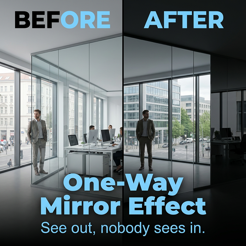 🕵️‍♂️🚫 Anti-spy window spray – one-way privacy, sunlight in, prying eyes out