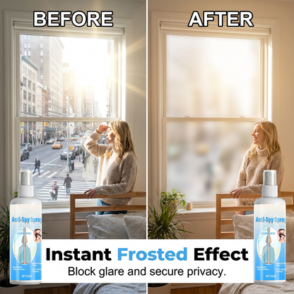 🕵️‍♂️🚫 Anti-spy window spray – one-way privacy, sunlight in, prying eyes out