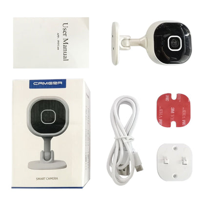 📹🔒Wireless Smart HD Security Camera – 360° rotation, night vision & 2‑way audio