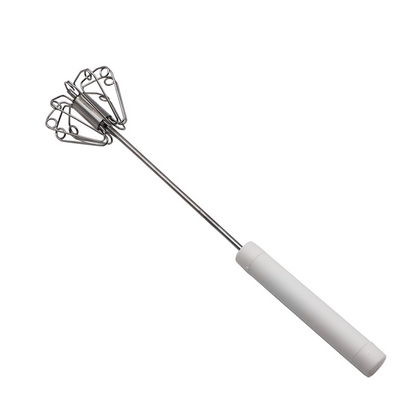 Stainless Steel Semi-Automatic Hand Egg Beater